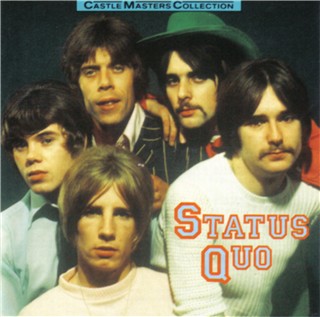 CD-Cover der deutschen Status Quo Kompilation 'Castle Masters Collection'