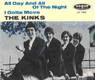 german single cover of the Kinks 'All day and all of the night', 38 years later covered by Status Quo