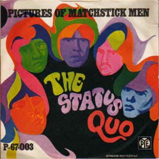 Italian single-cover 'Pictures of Matchstickmen'