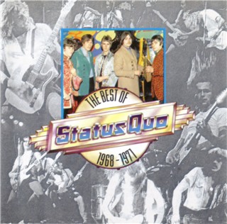 CD-Cover of the Status Quo compilation 'STATUS QUO - The Best of 1968-1971' PWK4080