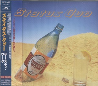 CD-Cover of the japanese 'Thirsty Work' album 